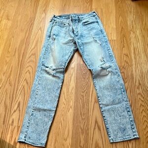 American Eagle Outfitters Light Blue Men's Slim Jeans